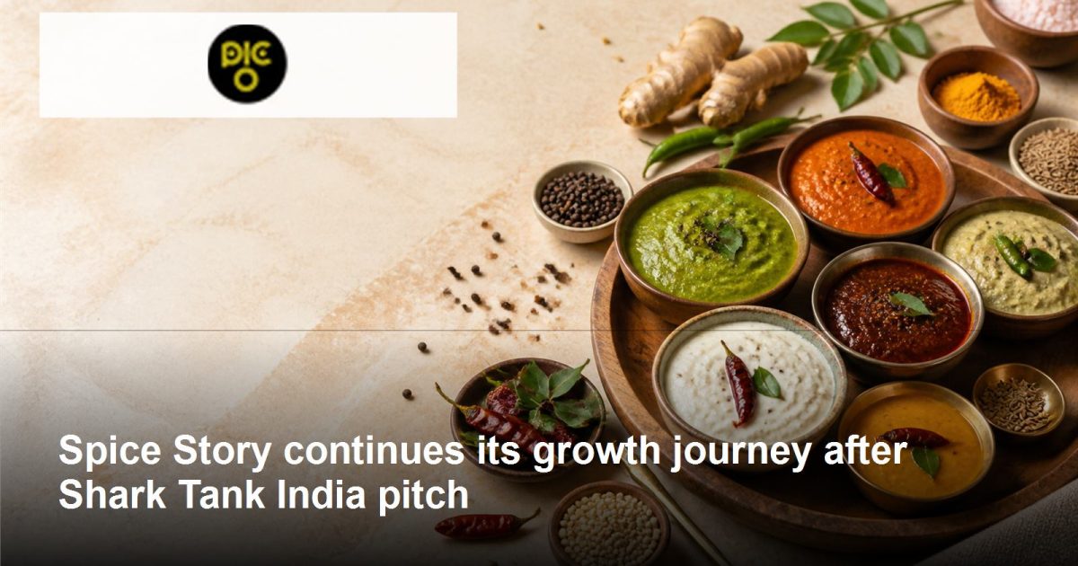 Spice Story logo and post-Shark Tank growth journey