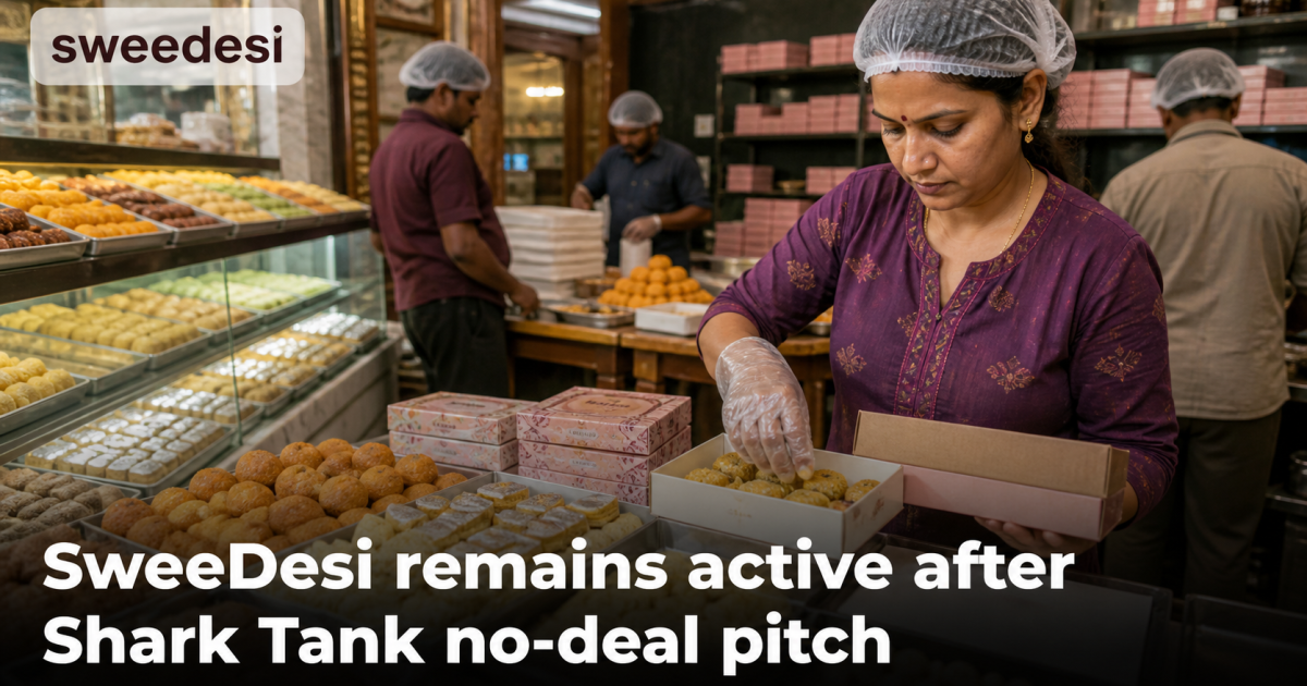 Indian sweets being packed for marketplace and ecommerce distribution