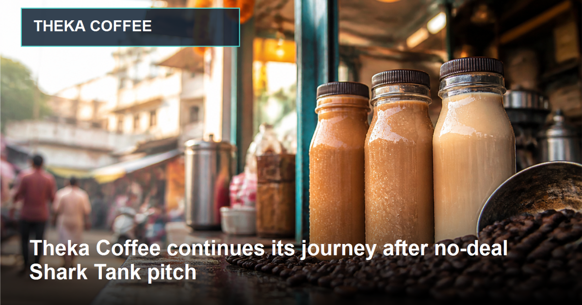 Editorial business image representing Theka Coffee and its growth journey