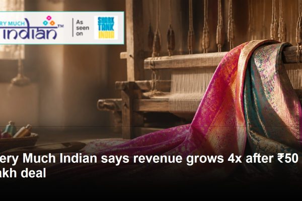 Handwoven Paithani saree and loom representing Very Much Indian