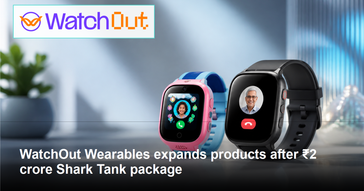 Smartwatches for children and senior citizens representing WatchOut Wearables