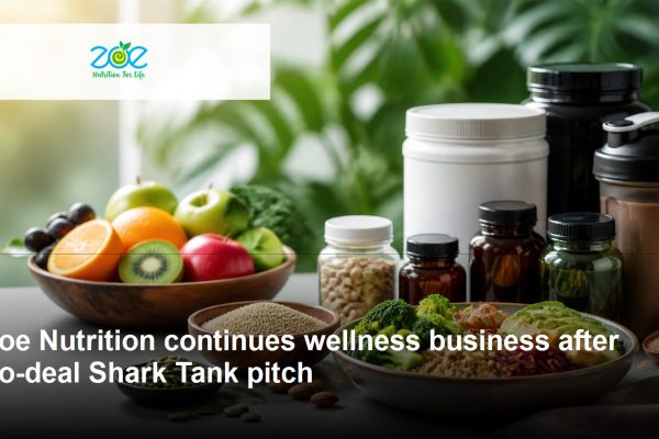 Zoe Nutrition logo and company-relevant post-Shark Tank growth scene
