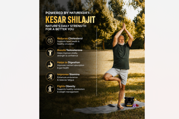 Naturesque Kesar Shilajit Brings Traditional Ayurvedic Ingredients Into a Modern Wellness Formula