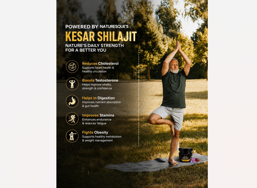 Naturesque Kesar Shilajit Brings Traditional Ayurvedic Ingredients Into a Modern Wellness Formula