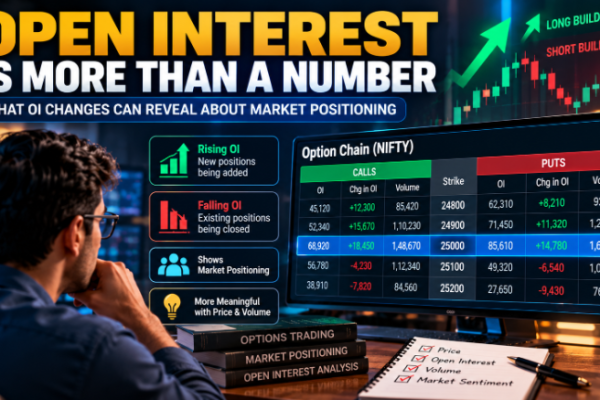 Open Interest Is More Than a Number: What OI Changes Can Reveal About Market Positioning