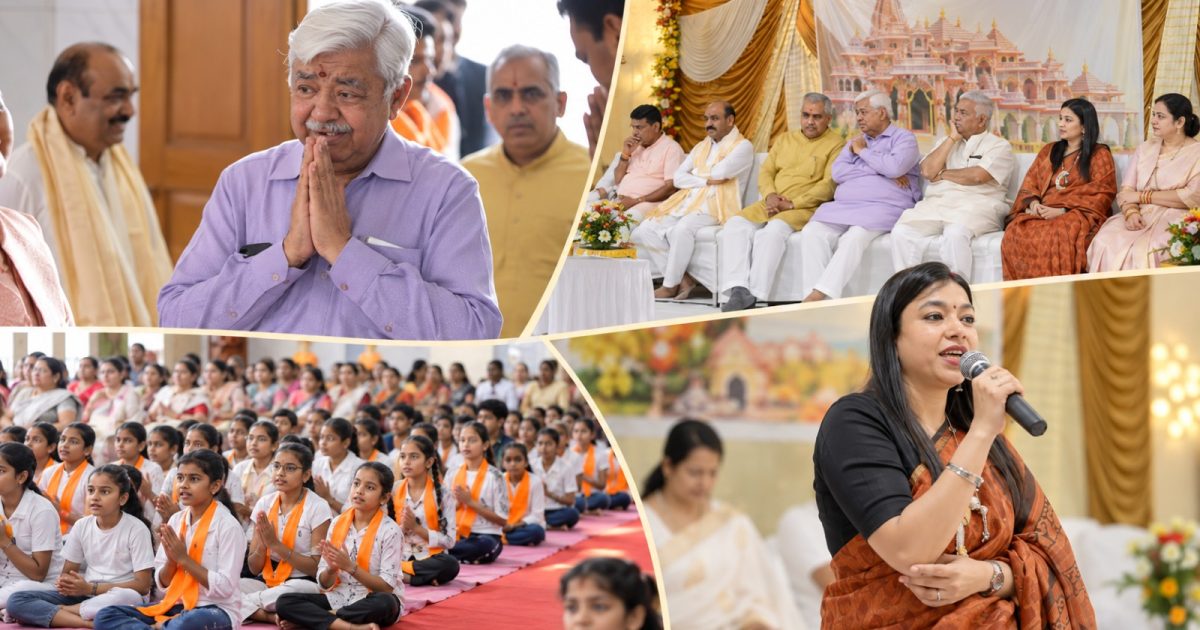 CA Priya Bindal Mangal Chairs Cultural Programme Promoting Indian Values Among Children in Indore