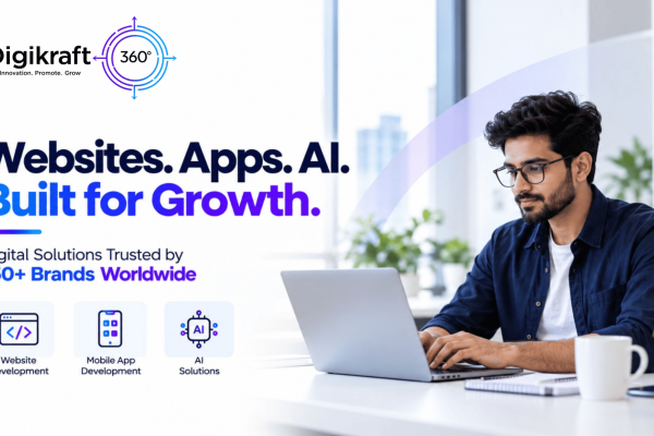 Digikraft360: Noida-Based Software Company Builds Websites, Apps and AI Solutions for 150+ Brands Worldwide