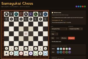 Samayukai Chess: A Game for the Restless Mind